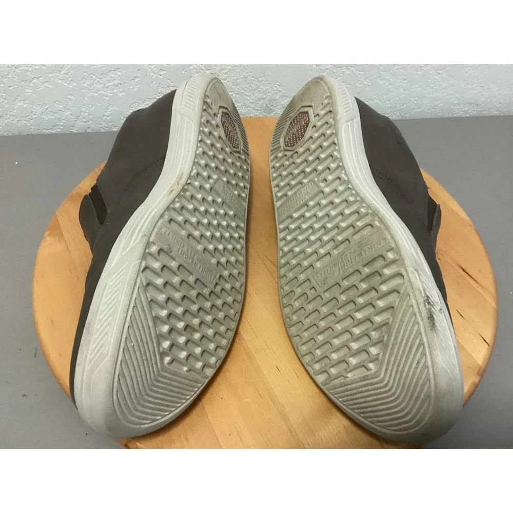 Pegada Mens Brown  Lightweight Slip On Sneakers Shoes Size 9.5 Made in‎ Brazil
